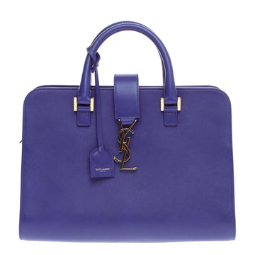 Saint Laurent Monogram Cabas Leather Medium