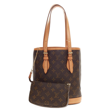 Louis Vuitton Petit Bucket Bag Monogram Canvas -