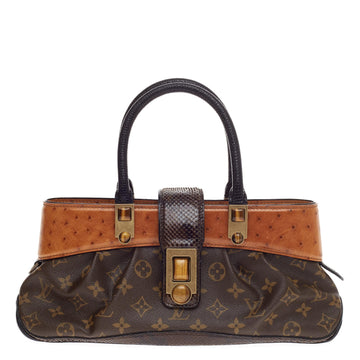 Louis Vuitton Limited Edition Macha Waltz Monogram Canvas and Exotics -
