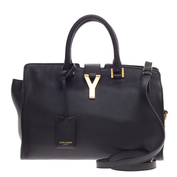 Saint Laurent Classic Y Cabas Leather Small