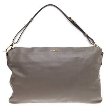 Miu Miu Cloud Shoulder Bag Leather