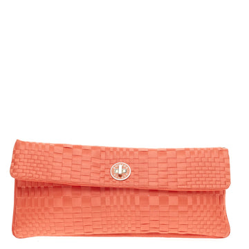 Bottega Veneta Turnlock Clutch Intrecciato Nappa Long