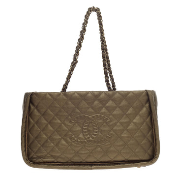 Chanel Istanbul Tote Quilted Leather Small