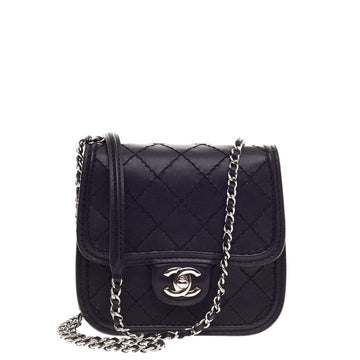 Chanel Citizen Chain Crossbody Quilted Calfskin Mini