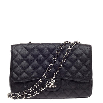 Chanel Classic Single Flap Caviar Jumbo