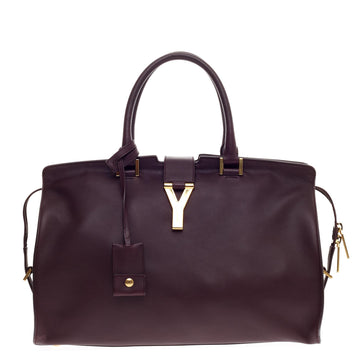 Saint Laurent Classic Y Cabas Leather Medium