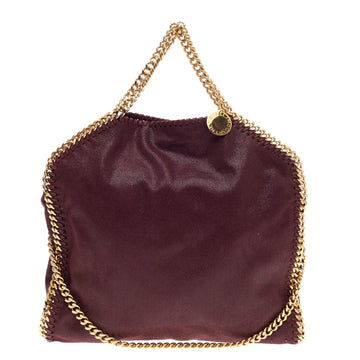 Stella McCartney Falabella Fold Over Shaggy Deer Small