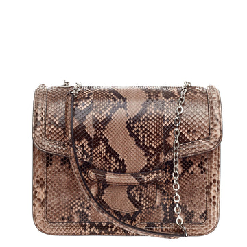 Alexander McQueen Heroine Satchel Python Large
