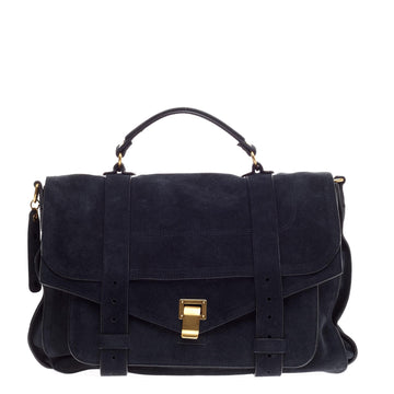 Proenza Schouler PS1 Satchel Suede Medium