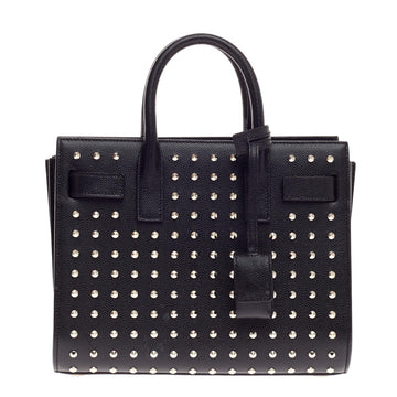 Saint Laurent Sac De Jour Studded Leather Baby