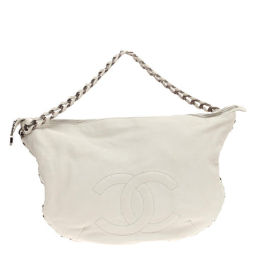 Chanel Modern Chain Hobo Calfskin Large