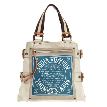 Louis Vuitton Globe Tote Canvas MM