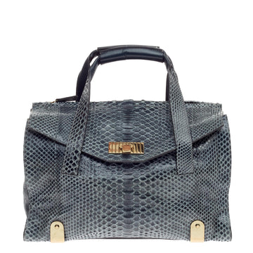 Chloe Sally Tote Python Large