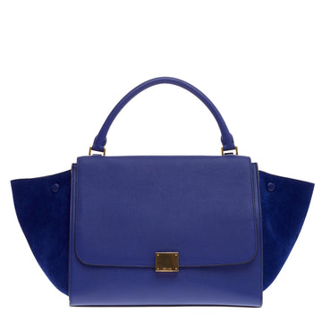 Celine Trapeze Leather Medium
