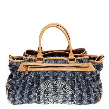 Louis Vuitton Cabas Raye Limited Edition Denim GM