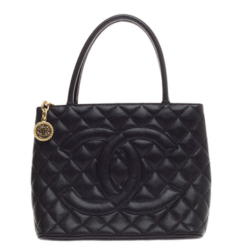 Chanel Medallion Tote Caviar