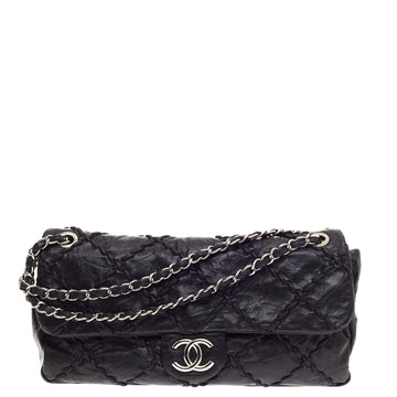 Chanel Ultra Stitch Flap Quilted Calfskin Jumbo