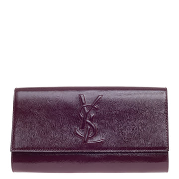 Saint Laurent Belle de Jour Clutch Patent Large