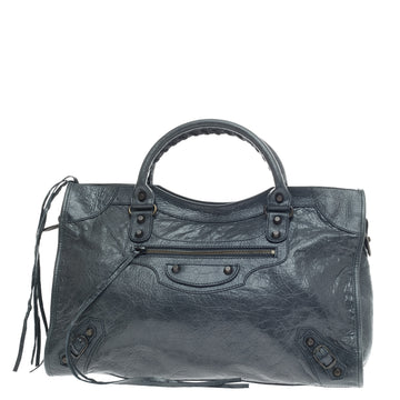 Balenciaga City Classic Studs Leather Medium