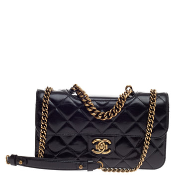 Chanel Perfect Edge Flap Bag Quilted Glazed Calfskin Small