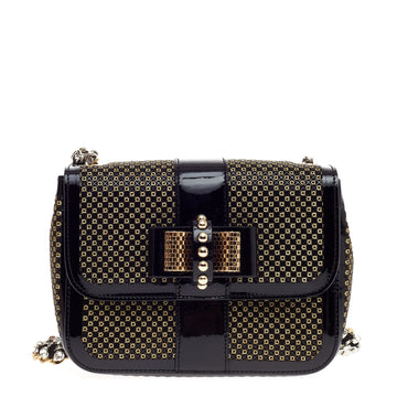 Christian Louboutin Sweet Charity Backpack Crystal Embellished Mini