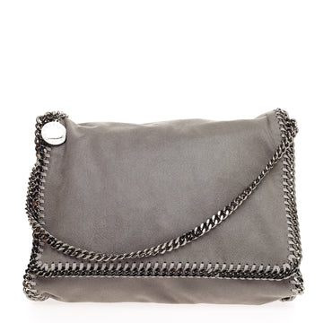 Stella McCartney Falabella Flap Messenger Shaggy Deer