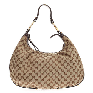 Gucci Interlocking Hobo GG Canvas Medium