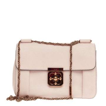 Chloe Elsie Chain Shoulder Bag Leather Medium