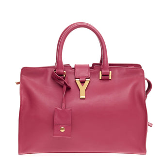 Saint Laurent Chyc Cabas Tote Leather Small