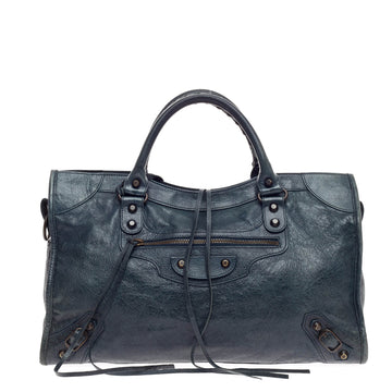 Balenciaga City Classic Studs Leather Medium