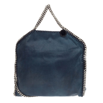 Stella McCartney Falabella Fold Over Shaggy Deer Small