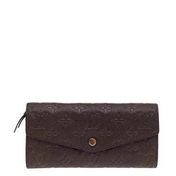 Louis Vuitton Curieuse Wallet Monogram Empreinte Leather