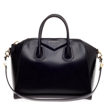 Givenchy Antigona Bag Glazed Leather Medium
