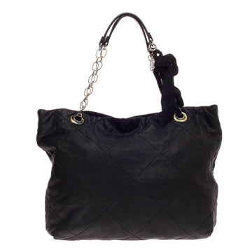 Lanvin Amalia Cabas Tote Leather Large