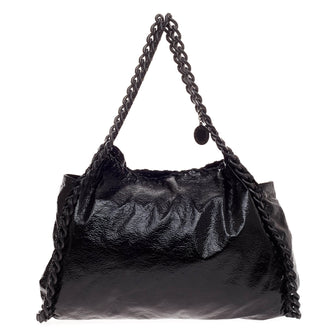 Stella McCartney Falabella East West Tote Crinkle Patent