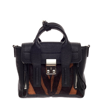 3.1 Phillip Lim Pashli Satchel Calf Hair Mini
