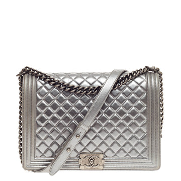 Chanel Boy Flap Quilted Lambskin Large