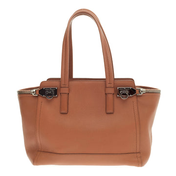 Salvatore Ferragamo Verve Tote Leather Medium