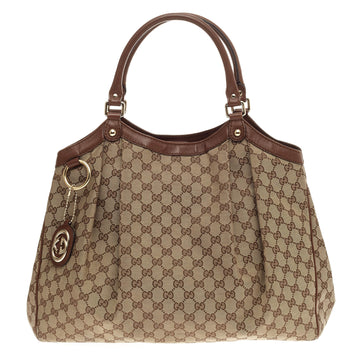Gucci Sukey Tote GG Canvas Large