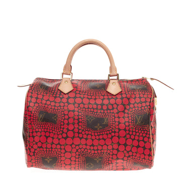 Louis Vuitton Speedy Limited Edition Kusama Monogram Town Canvas 30