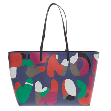 Fendi Roll Tote Printed Saffiano Leather