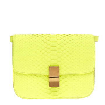 Celine Box Bag Python Medium
