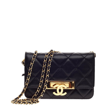 Chanel Golden Class Wallet on Chain Quilted Lambskin