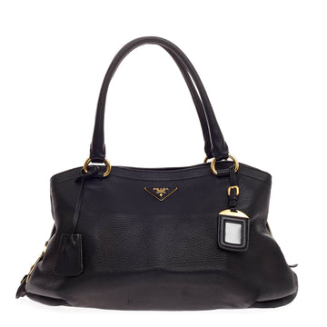 Prada Shopping Tote Cervo Leather Large