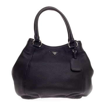 Prada Convertible Satchel Vitello Daino Medium