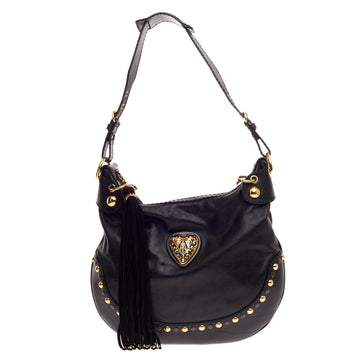 Gucci Babouska Heart Hobo Leather Large