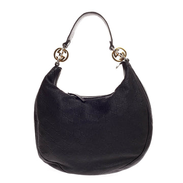 Gucci Twins Hobo Guccissima Leather Medium