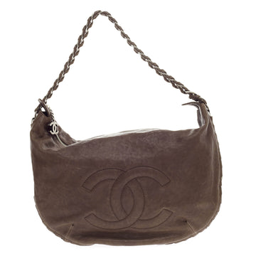 Chanel Modern Chain Hobo Calfskin Large