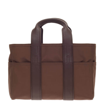 Hermes Acapulco Tote Nylon and Leather MM