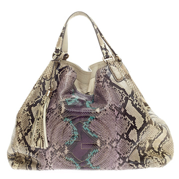 Gucci Soho Shoulder Bag Python Large